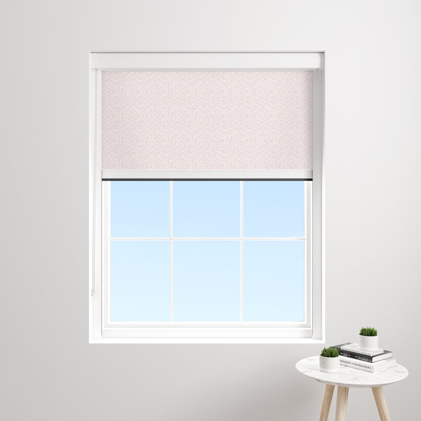 BlocOut - Blackout Sleep Shade in Scattered Spots Pink