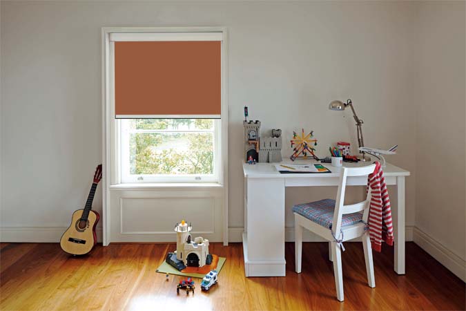 BlocOut - Blackout Sleep Shade in Terracotta