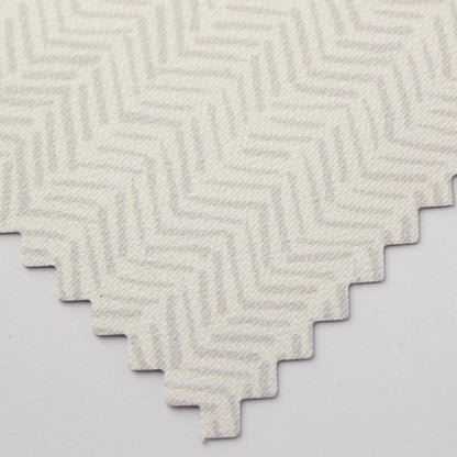 BlocOut - Blackout Sleep Shade in Light Grey Herringbone