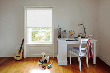 BlocOut - Blackout Sleep Shade in Grey Polka Dot